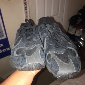 All-black adidas Yung-1